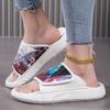 TUINANLE Summer Shoes Women Sandals Slippers Painted-on Comfortable Slip-on Casual Sandal Fashion Unisex Shoes Men