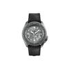 SEIKO5 Mechanical Movement Artificial Leather Strap Watch Men's Watches Gray Dial SRPE79K1
