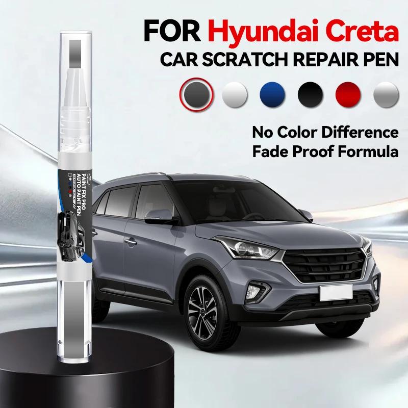 Car Dedicated For Hyundai Creta Paint Repair Pen Touch Up Scratch Remover DIY Auto Accessories Black White Blue Gray