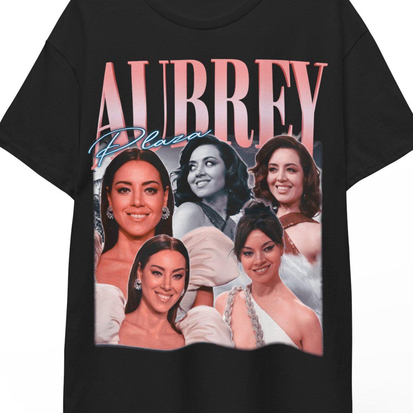 Aubrey Plaza Shirt: Funny TV Show Unisex Tee, Aubrey Plaza Sweater, Aubrey Plaza Sweatshirt, Aubrey Plaza Tee, Aubrey Plaza Poster Movie 4XL