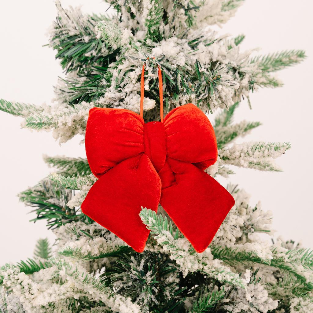 Christmas Bow Tie, Christmas Decoration, Plush Large Bow Tie, Christmas Tree Decoration
