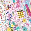 DIY Journal Set for Kids Teens Scrapbook Sticker Album Craft Kit Creative Stationery Supplies Gift Portable Scrapbook Sticker Set
