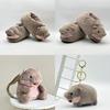 Plush Deng Moo Backpack Stylish Simple Warm Slippers Cartoon Pendant Cartoon
