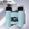 Binóculos Leves à Prova d'Água HD 10x25 para Visualização de Paisagens ao Ar Livre com Pouca Luz
