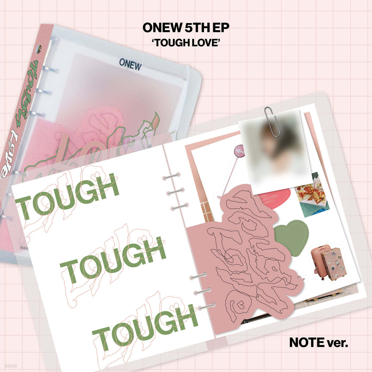 ONEW - 5th Mini Album : TOUGH LOVE [NOTE Ver.]
