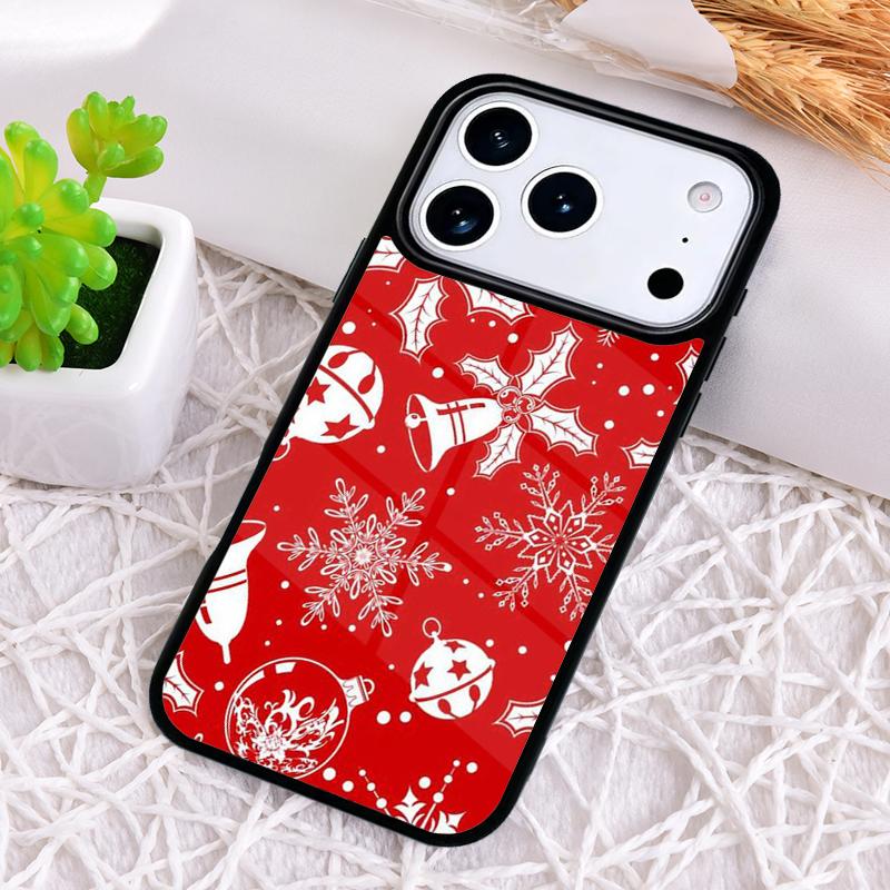 Christmas Tree Phone Case for iPhone 17 Air 16 15 11 12 14 13 Pro Max Shockproof Cover