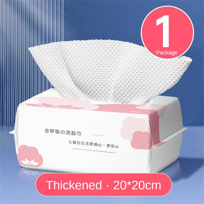 Soft Towel Thickened Cosmetic Cleanser Pearl Pattern Facial Washing Scarf Wash Towel Disposable Face Wash Cotton