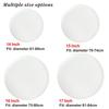 14" 15" 16" 17" Cal Czysta Czerń Biel PVC PU Pokrowiec Osłona Koła Zapasowego Pokrowiec Torba Saszetka Na Wszystkie Samochody
