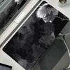 Black White Anime Desk Mat Tokyo Ghoul Mousepad Kaneki Ken Computer Gamer Non-slip Mouse Pad HD XXL PC Keyboard Desk Pad Playpad