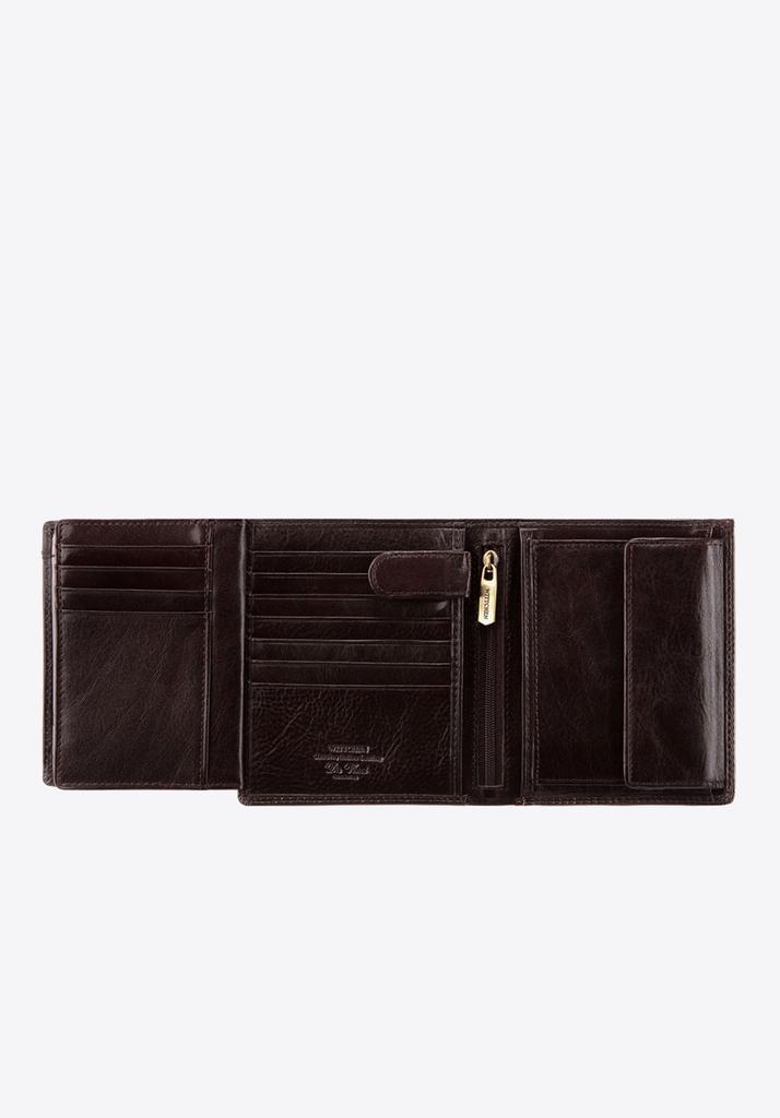 Wittchen Men's Universal Leather Wallet Brown Natural Leather