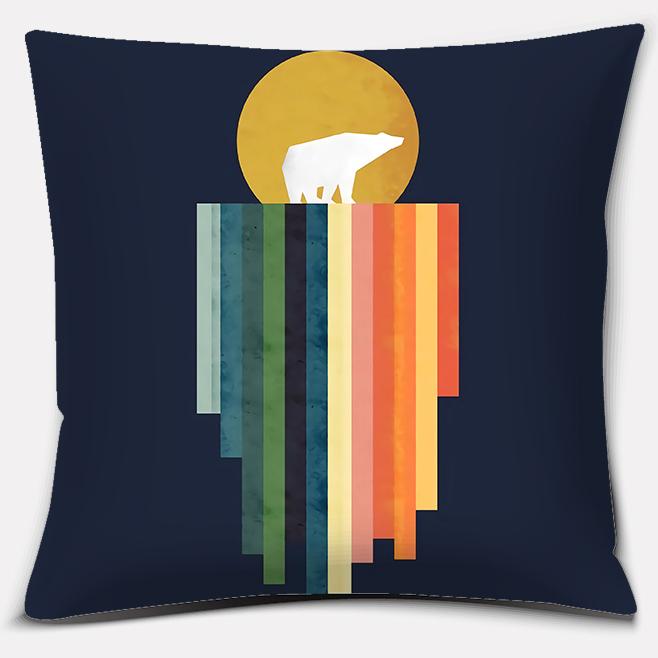 Colorful Abstract Series Pillowcase Home Office Decoration Pillow Bedroom Sofa Car Cushion Cover