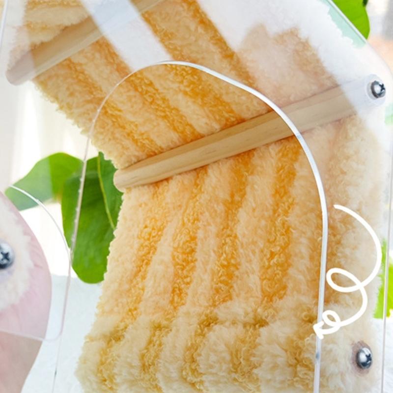 Hamster Rodents Hideaway Toy Gerbil Shelter Hideouts Pet Habitat Bed for Ferrets Hamster Toy Guinea Pigs Toy