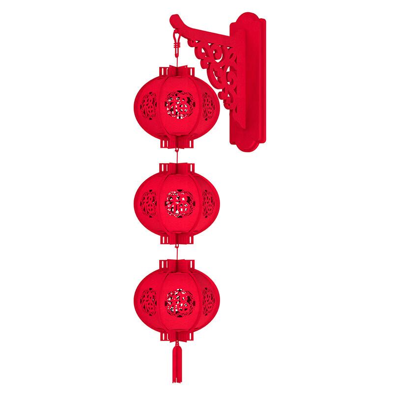 Chinese New Year Fu Lanterns & Wall Decor