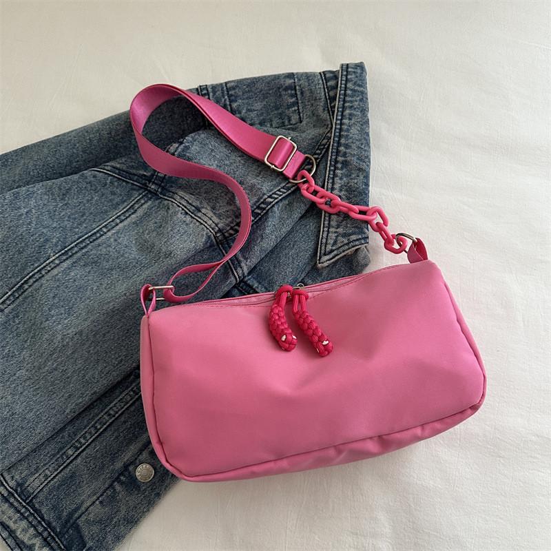 Fashionable Trendy Simple Shoulder Bag Unique Casual Commuter Pillow Bag For Women