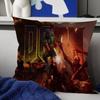 Shooting Game DDoom Office Cushion Pillowcase Car Cushion CoverXCM Lumbar Pillowcase Sofa Pillowcover
