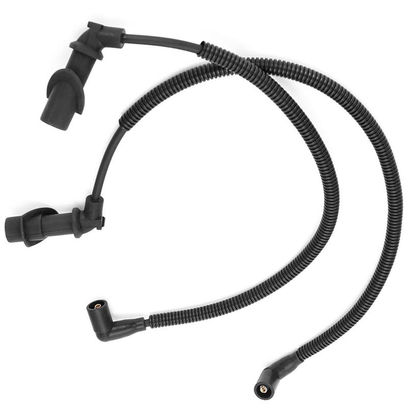 Auto Parts Replacement For Polaris RZR Ranger 700 800 Left + Right Ignition Coil Spark Plug Wires 4012439 4011364 4011365 New 1 Pair 2PCS