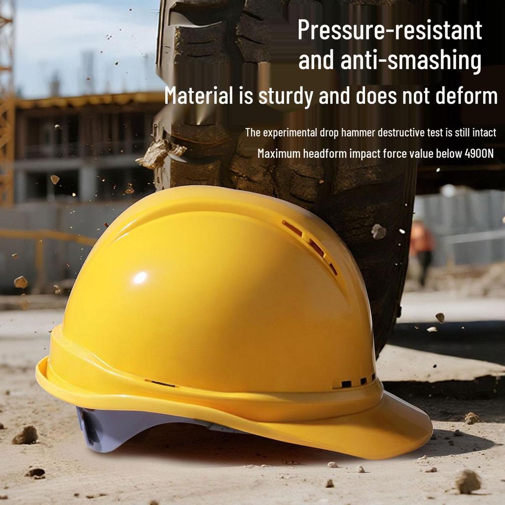 Iron Head Kung Fu Enhanced European Style Breathable Anti-Smash Construction Safety Helmet with Printing