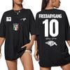 Rapper Baby Gang Tour Album 2026 Regalo per i Fan T-shirt Hip Hop Gotica a Manica Corta Uomo Donna Magliette in Cotone Streetwear