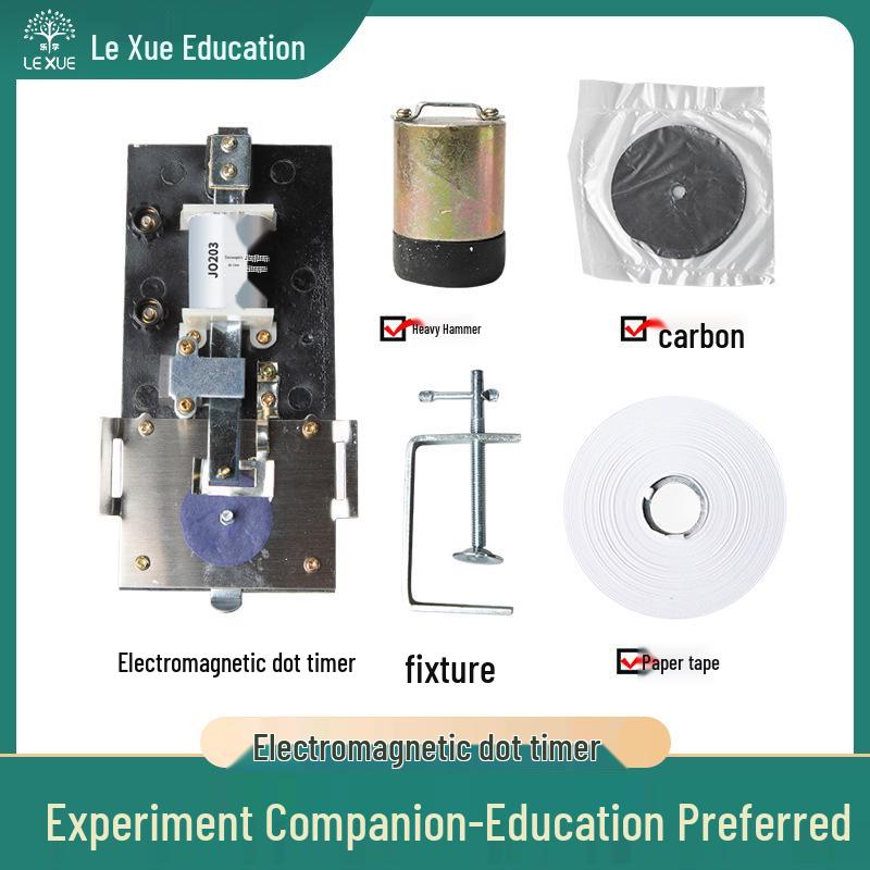 

Электромагнитный таймер свободного падения для физических экспериментов с бумажной лентой и чернильной подушечкой Paper Tape (50m)