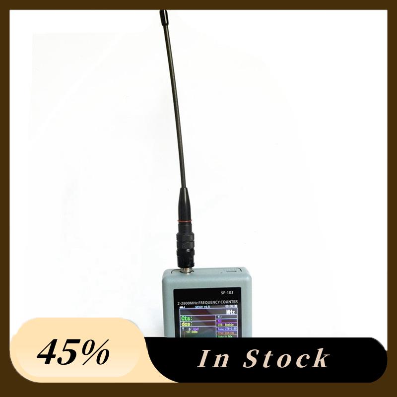 The New SF-103 Frequency Counter DMR Digital Signal Testable 2Mhz-2800Mhz CTCSS/DCS Frequency Meter US Plug