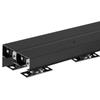 Bypass Door Hardware 4ft Bypass Closet Door Track Kit for 2 Door System