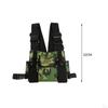 Chest Bag Oxford Cloth Water Resistant Handbag for Cycling Travel Camping