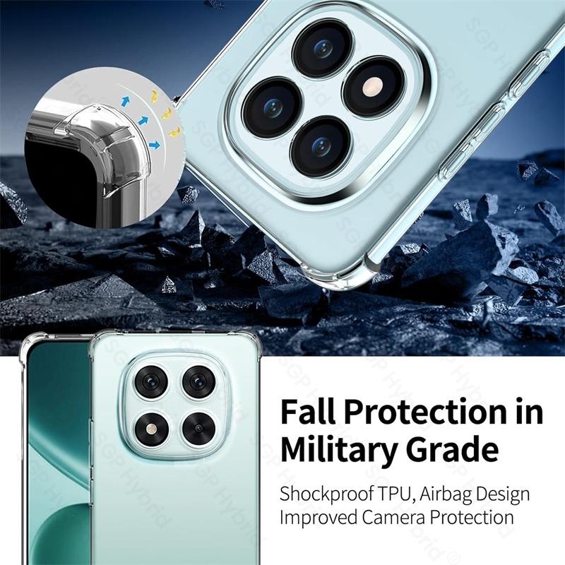 Průhledný Křišťálový Měkký Silikonový Zadní Kryt Pro Redmi Note 15 Pro Plus 5G Pouzdro Pancéřové Nárazuvzdorné Coque Redmy Not 15Pro Note15 ProPlus