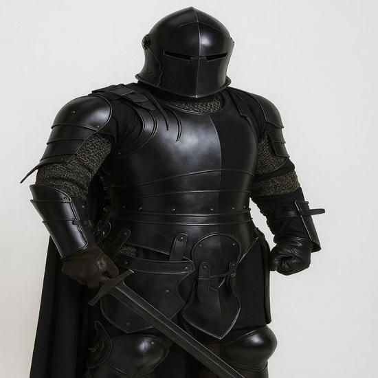 Średniowieczny Hełm Zbroi Pełnej Barbuta Idealny na Halloween, Cosplay Fantasy, LARP, Rekonstrukcje Jarmarku Renesansowego Prezent