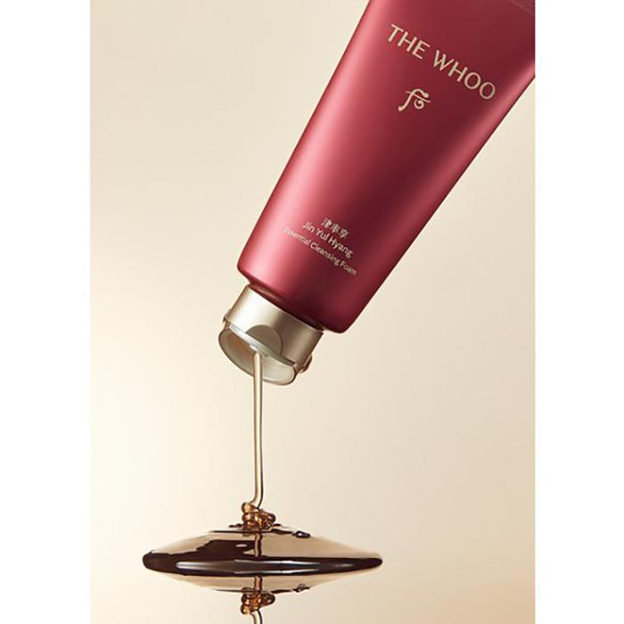 The history of whoo JinYulhyang Jin Essence Cleansing Foam – Luxury Herbal Brightening & Moisturising Face Wash, Korean