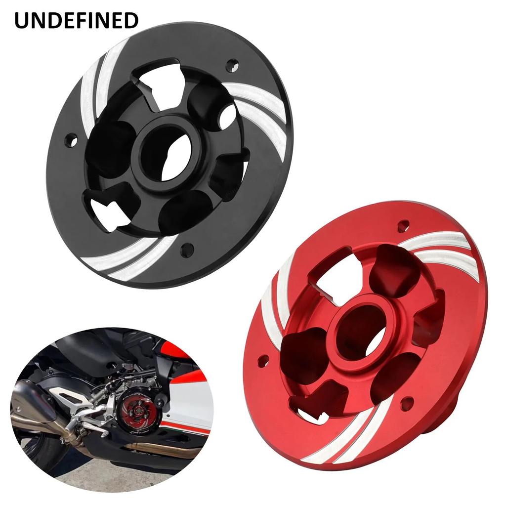 Clutch Cover Engine Pressure Plate Black Red for Ducati MONSTER 1200 1200R 1200S 2016- Monster 659 797 821 DIAVEL 1260 1260S