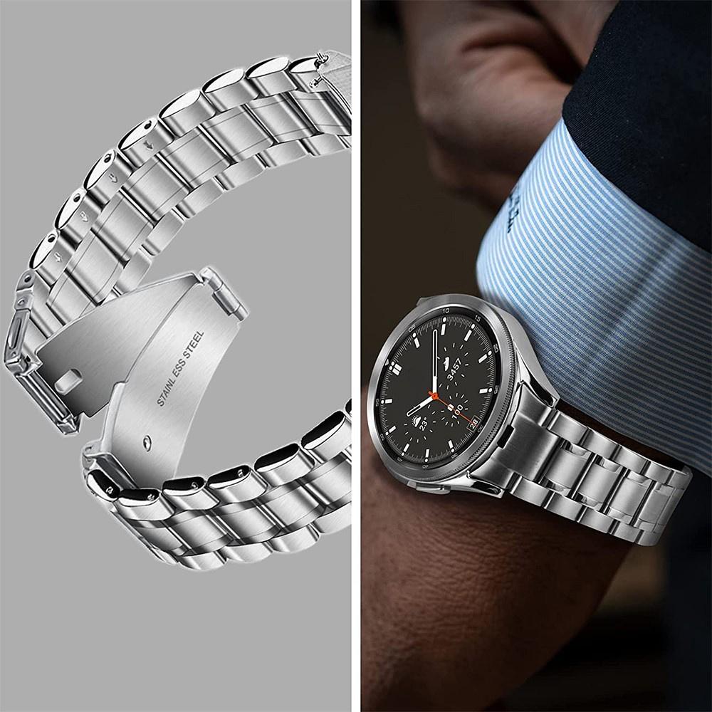 Strap Bracelet for Samsung Galaxy Watch 4/5/6 40/42/43/44/45/46/47mm, Silver