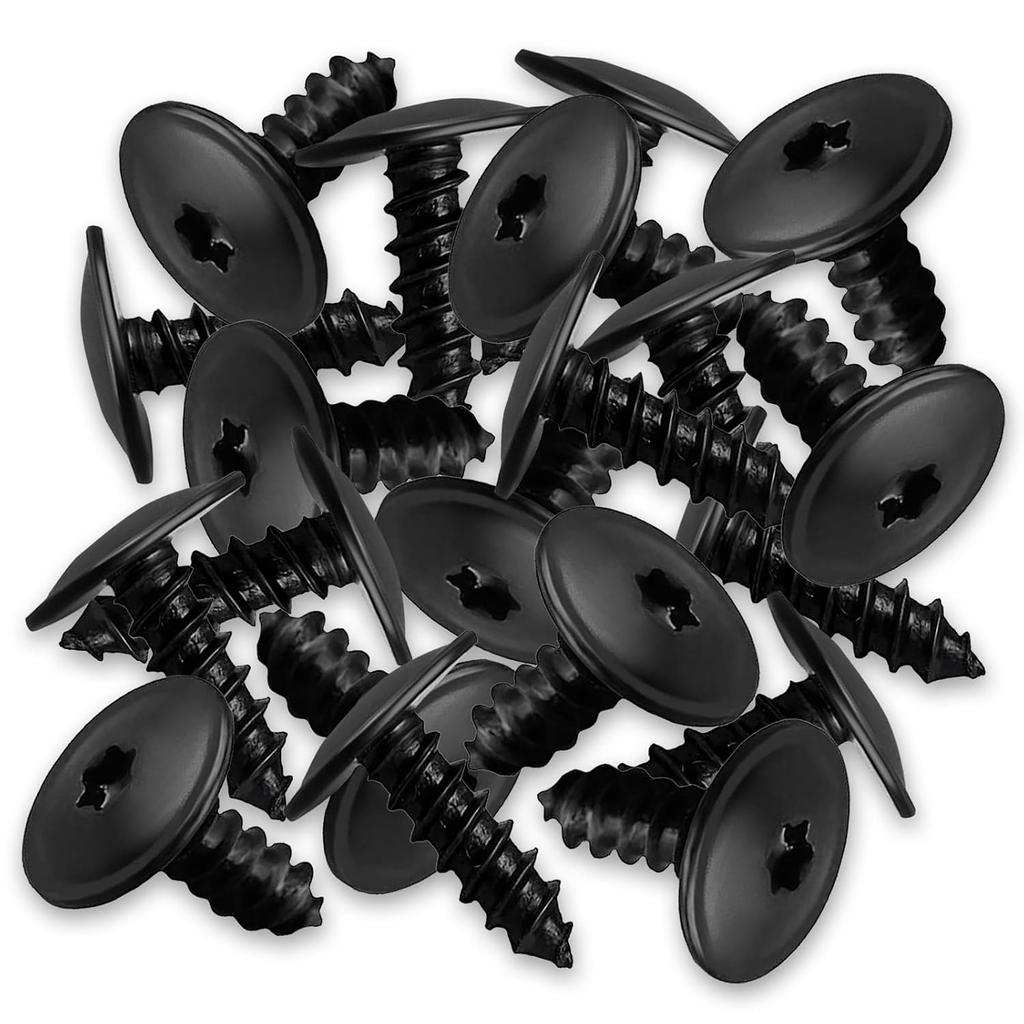 20Pcs Screw Bolt Retainer,Auto Car Body Engine Cover Torx Screws Fender Liner Clips Wheel Arch Inner Hexagon Liner Splash Shield Guard for Bumper