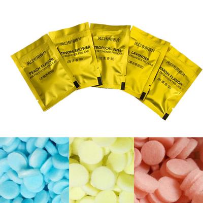 10Packs Car Solid Perfume Air-conditioning Ventilation Clip Air Freshener Flavor