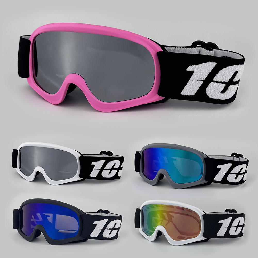 Children's bicycle glasses and motorcycle helmet glasses, suitable for skiing, skating, windproof, and children aged 3 to 12