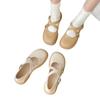 Fashion 2024 New Women's Flats Cross Strap Mary Jane Shoes for Women Soft Sole Casual Shoes Fashion Shallow Single Shoe Zapatos De Mujer