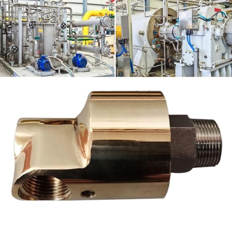 HD15 1/2inch Rotation Brass Swivels Fitting Unidirectional Cooling Rotating Connectors Rotary Joint for Water Oil