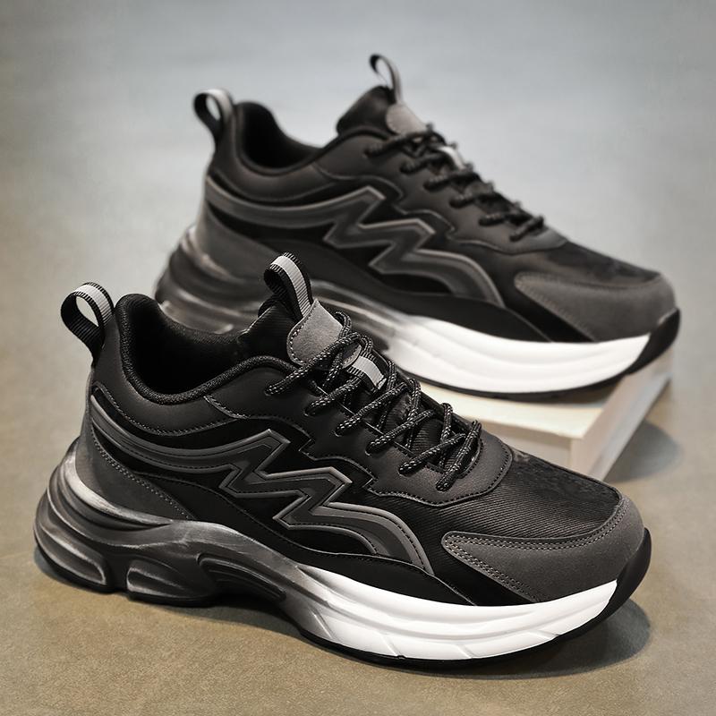 Men's High Quality Light Casual Sneakers Four Seasons New Soft Sole Outdoor Racing Running Shoes Breathable Speed Sports Shoes