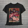 Retro Halloween Shirt Goth Punk Rock Vintage Horror Movie Graphic Unisex Shirt