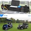 Foldable Golf Cart Organizer With Heavy Type Polyester Large Storage Space Easy Setups Stable Attachments