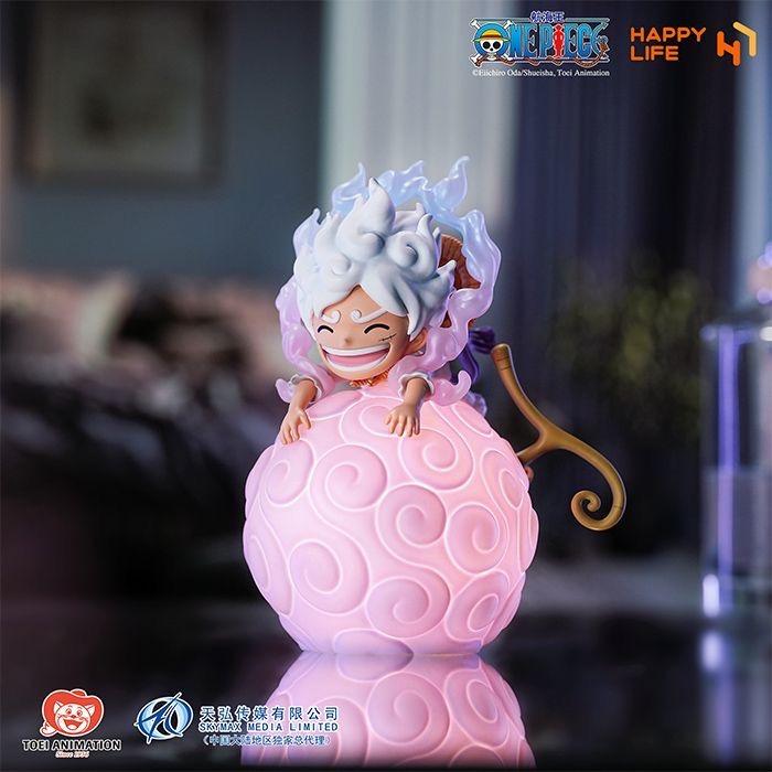 

Latest One Piece Devil Fruit Series Voice-Controlled Night Light Luffy Nico Robin Chopper Portgas·D· Ace Anime Figure Toy Gifts