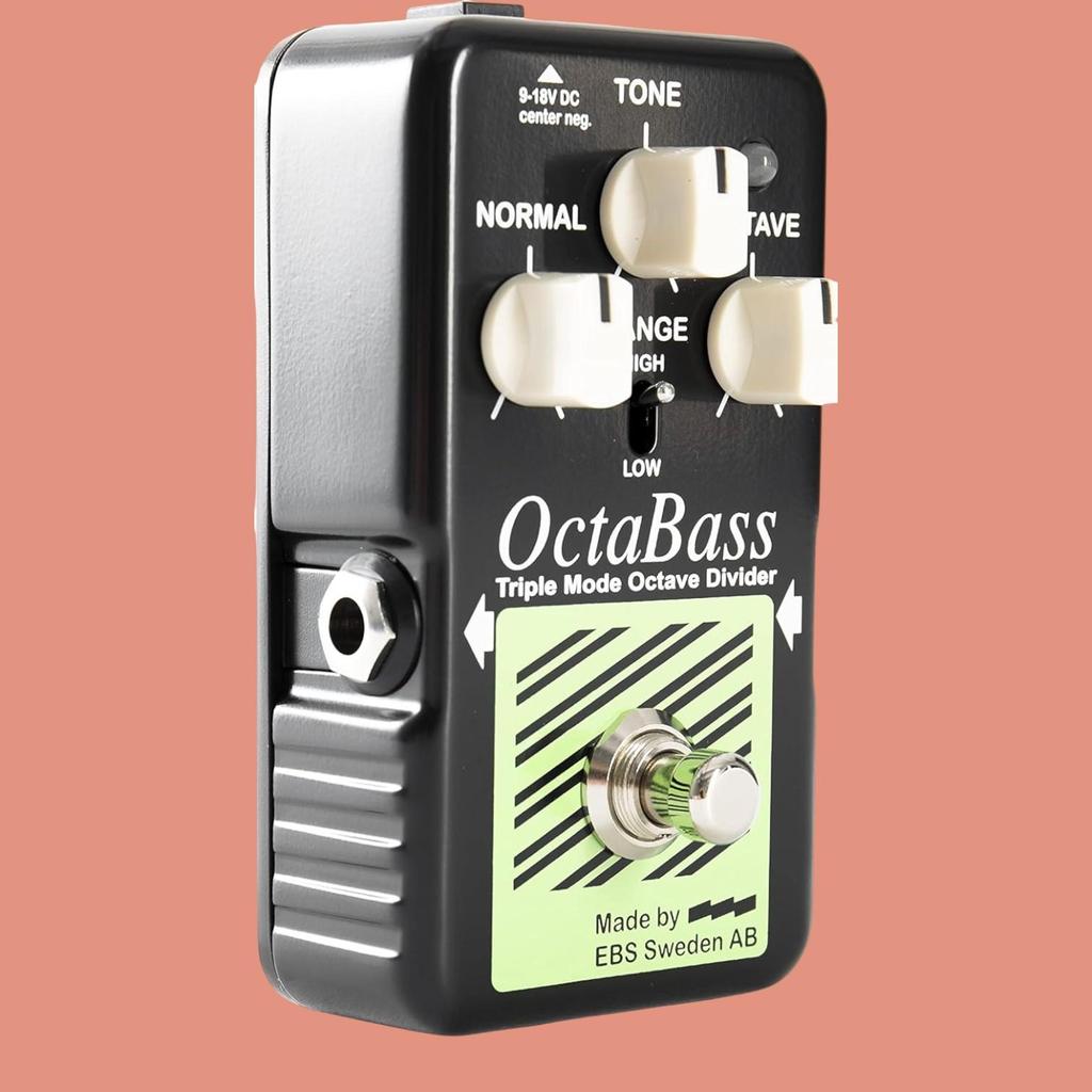 EBS OctaBass Blue Label Triple Mode Octave Divider Pedal