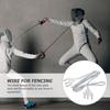 Fil de Corps en Foil pour Fleuret Corde de Main pour Fleuret Léger Flexible Balançable Broche de Connexion du Fil de Corps pour Fleuret Extrémité de Corde de Corps Durable