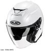 HJC HELMETS Motorcycle Helmet Jet Open Face Sun Visor Ventilation Internal Removable i31 Solid HJH273 METAL BLACK S Built-in (55 - 56cm)