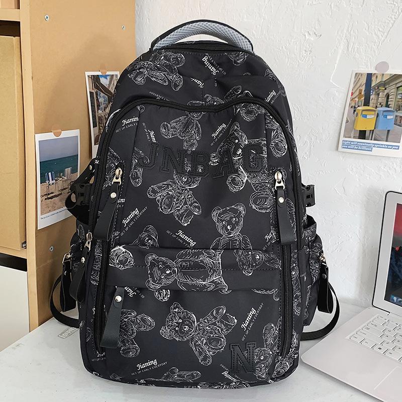 Children's School Bag Elementary School Student Girl Junior High School Student Male Printed Backpack Middle School Student College Student