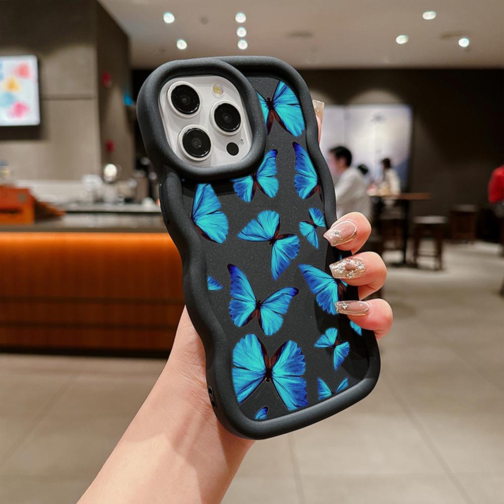 Macaron Soft TPU Phone Case for Xiaomi Poco X3 X5 X6 M6 Pro Redmi 10c 12C 13C Redmi Note 9 10 11 12 13 Pro 10s 11s 12s Cover Ae58 Butterfly art design