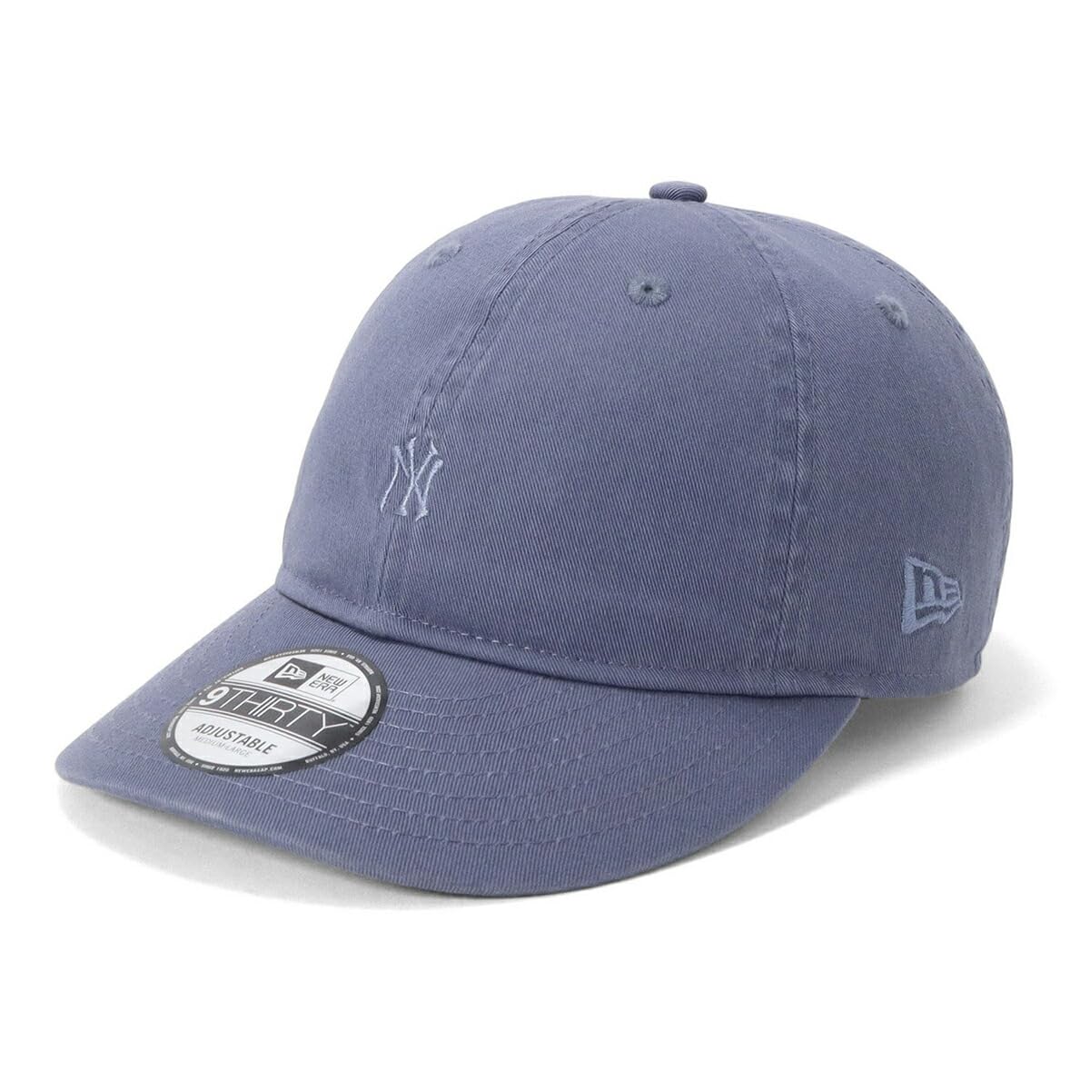 

ONSPOTZ Эксклюзивная washed cotton 9Thirty Мини Тональная MLB New York Yankees [New Era] Кепка, Цвет: Сланцевый, Размер: M/L, Логотип,