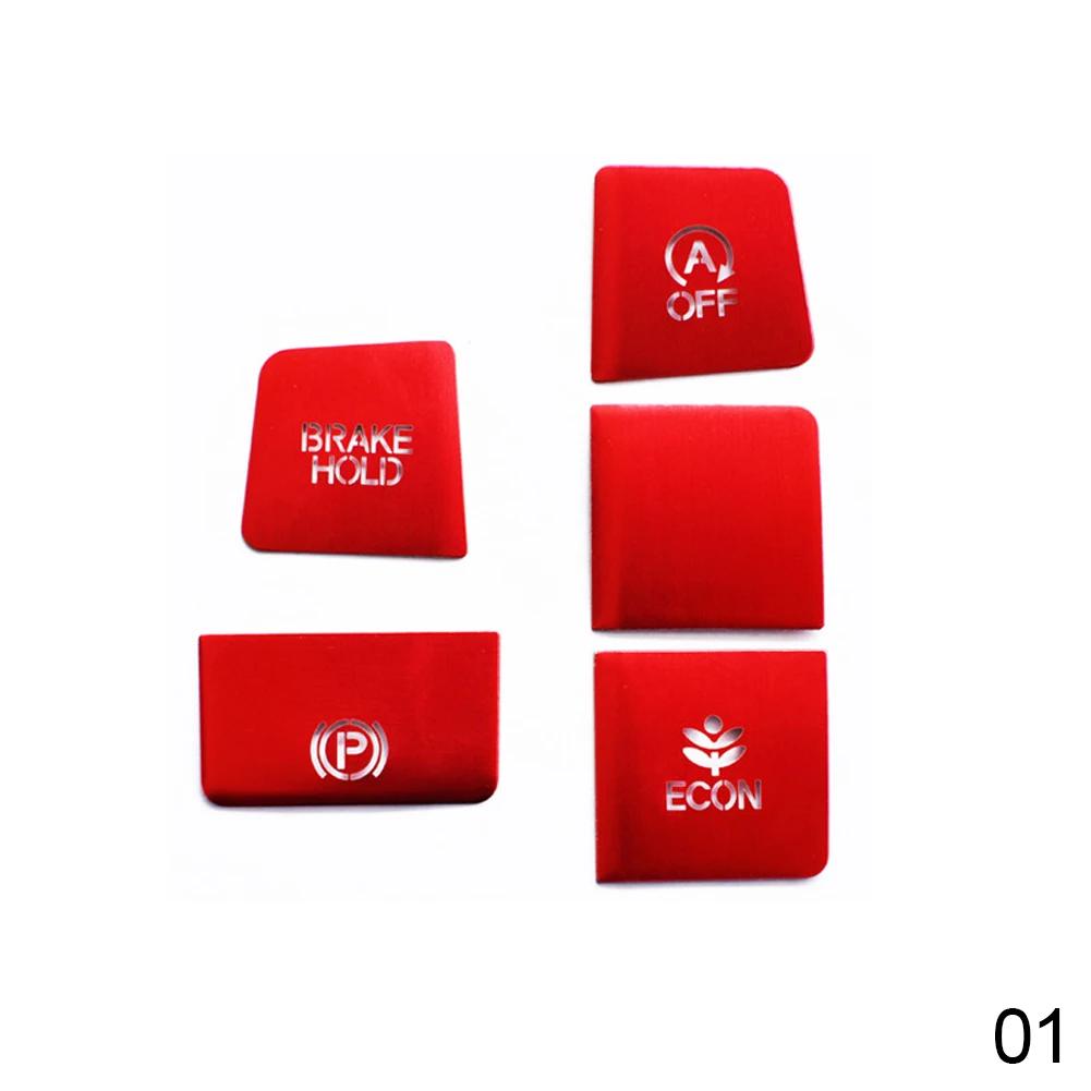 Electronic Handbrake Patch Central Control Panel Decoration Modification Accessories Supplies for Honda Civic 10th 2016 20 2024