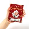 Christmas Santa Claus Money Card Merry Christmas Decor for Home 2025 Navidad Xmas Ornament Snowflake Banknote Card New Year 2026