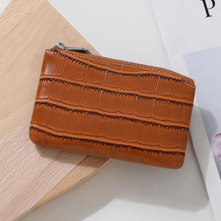 PU Leather Money Coin Purse New with Key Ring Waterproof Pocket Purse Zipper Large Capacity Credit Card Holder Women Wallet