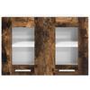 Wall Mounted Cabinet Smoked Oak Finish 60 x 31 x 40 cm Engineered Wood